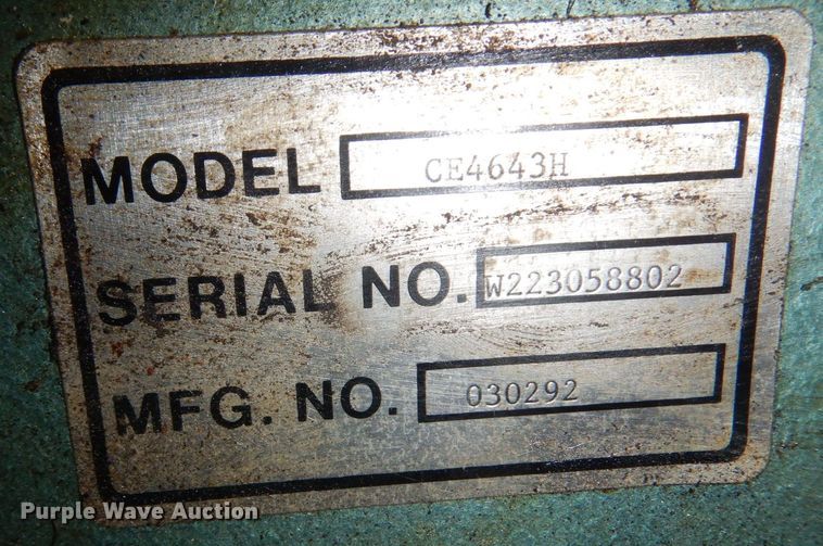 image for item KU9757 C-AIRE CE4643H  air compressor