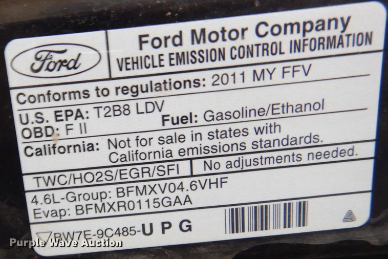 image for item KU9759 2011 Ford Crown Victoria Police Interceptor