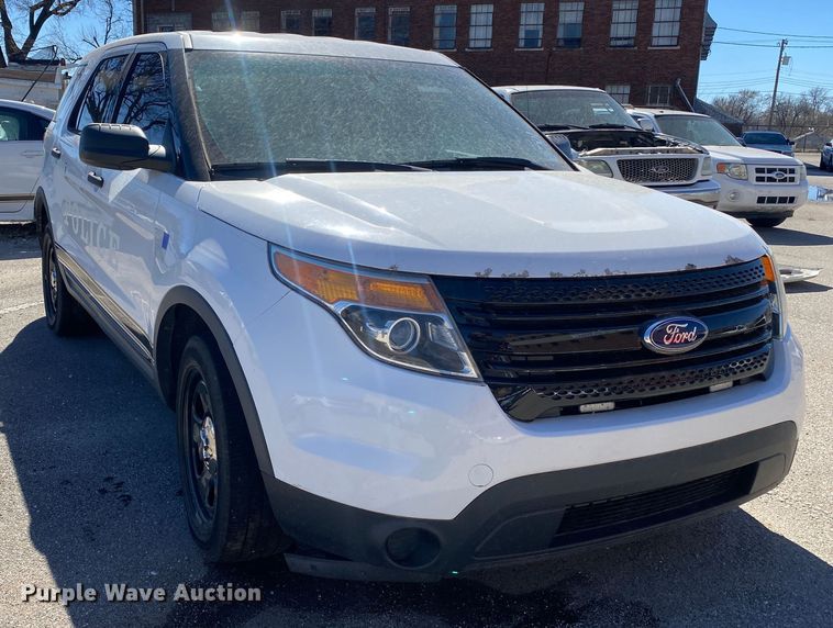 image for item KV9695 2013 Ford Explorer Police Interceptor  SUV