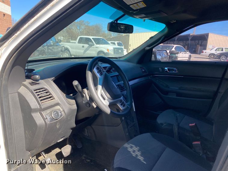 image for item KV9695 2013 Ford Explorer Police Interceptor  SUV