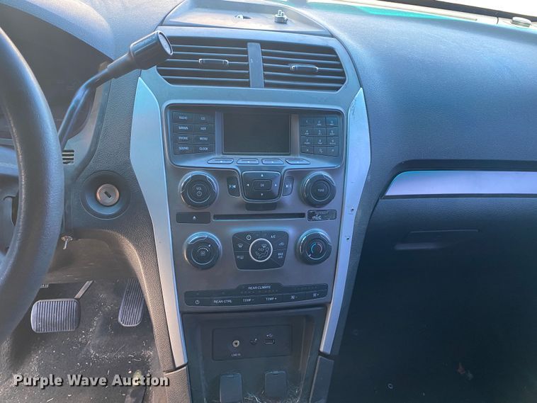 image for item KV9695 2013 Ford Explorer Police Interceptor  SUV