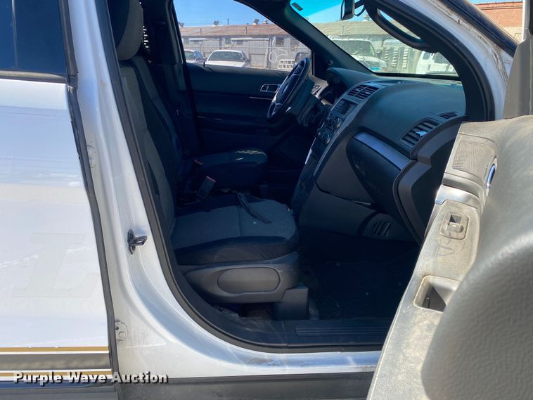 image for item KV9695 2013 Ford Explorer Police Interceptor  SUV