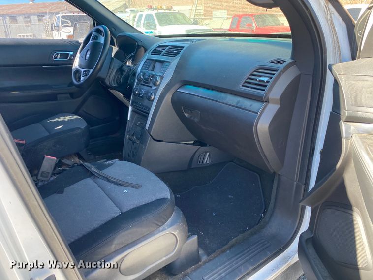 image for item KV9695 2013 Ford Explorer Police Interceptor  SUV