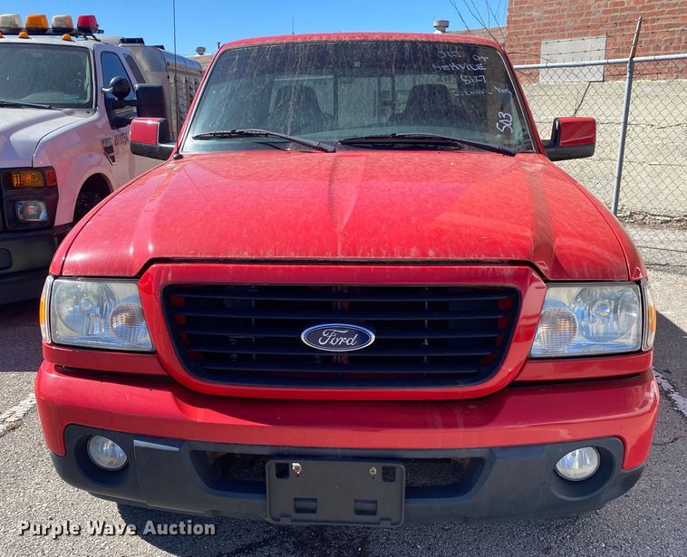 image for item KV9697 2008 Ford Ranger  SuperCab pickup truck