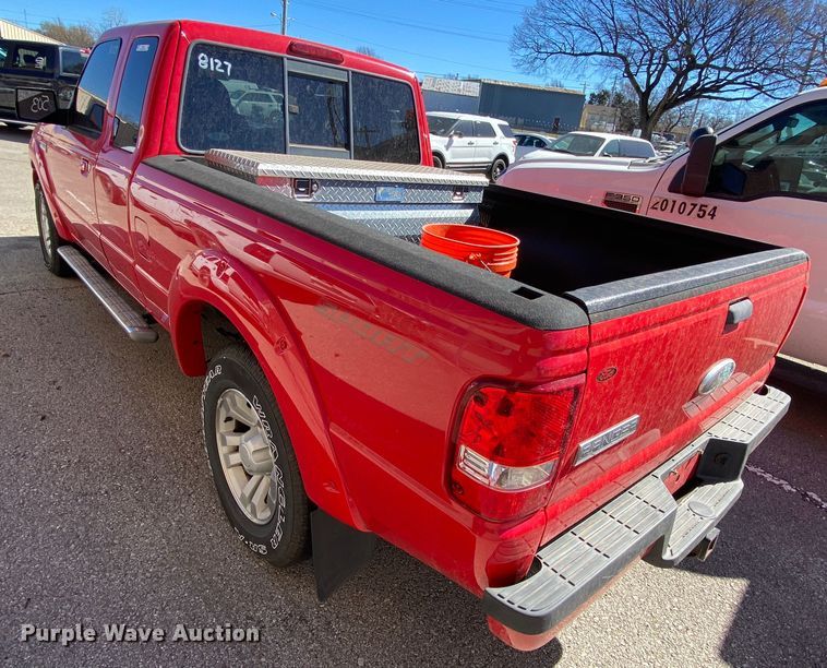 image for item KV9697 2008 Ford Ranger  SuperCab pickup truck