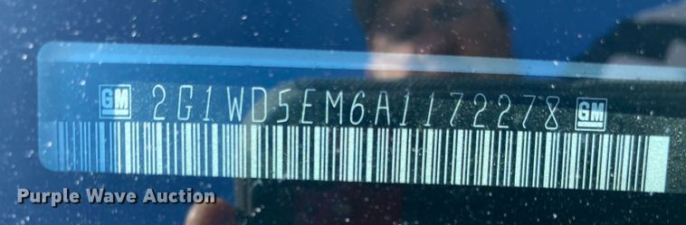 image for item KV9701 2010 Chevrolet Impala Police