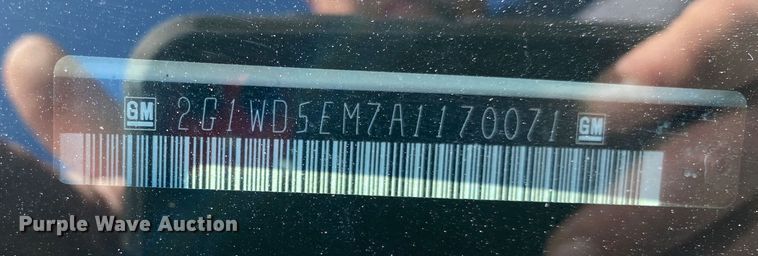 image for item KV9702 2010 Chevrolet Impala Police