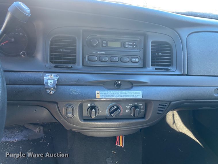 image for item KV9704 2008 Ford Crown Victoria Police Interceptor