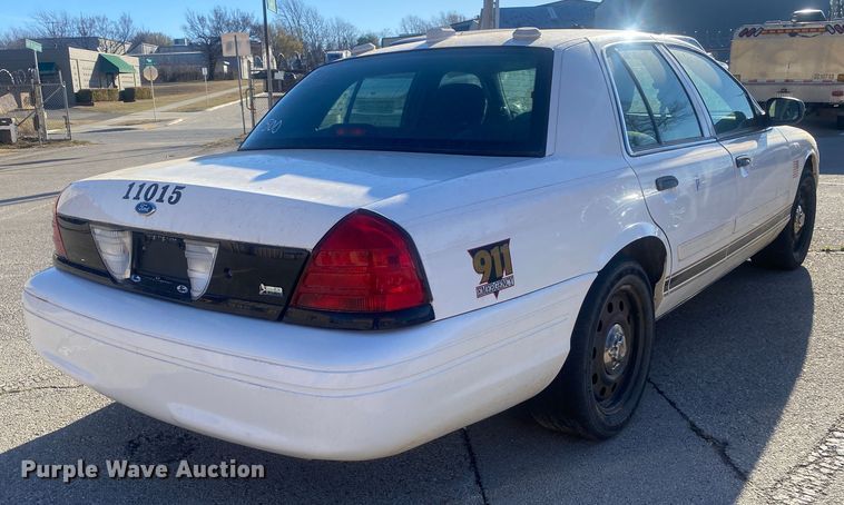 image for item KV9708 2011 Ford Crown Victoria Police Interceptor