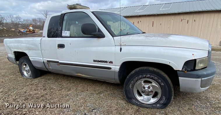 image for item KV9713 1999 Dodge Ram 1500  Quad Cab pickup truck