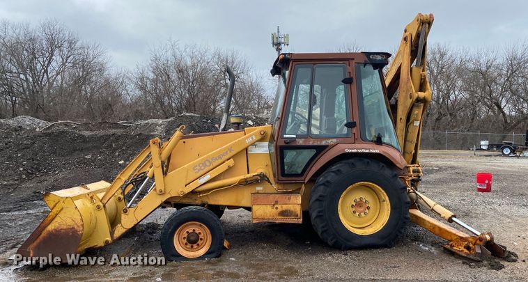 image for item KV9714 1994 Case 580 Super K  backhoe