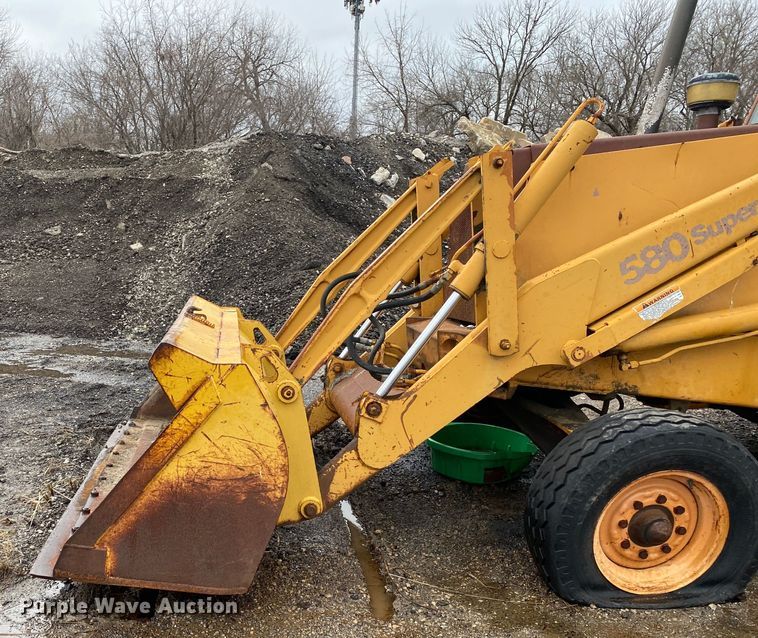 image for item KV9714 1994 Case 580 Super K  backhoe