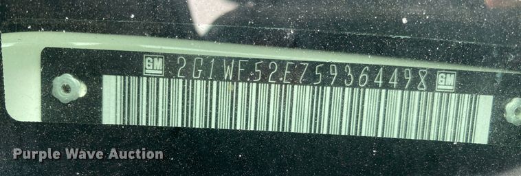 image for item KV9718 2005 Chevrolet Impala