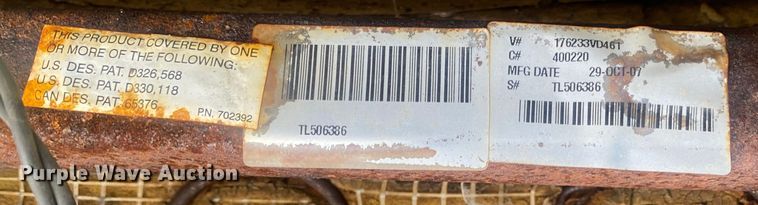 image for item KV9722 2007 Dixie Chopper XCaliber  ZTR lawn mower