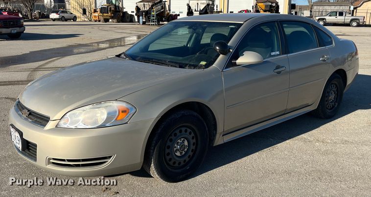 image for item LA9787 2011 Chevrolet Impala Police Cruiser