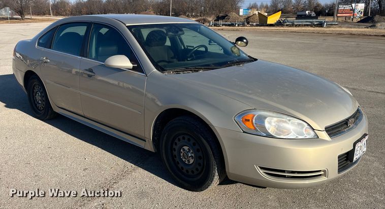 image for item LA9787 2011 Chevrolet Impala Police Cruiser