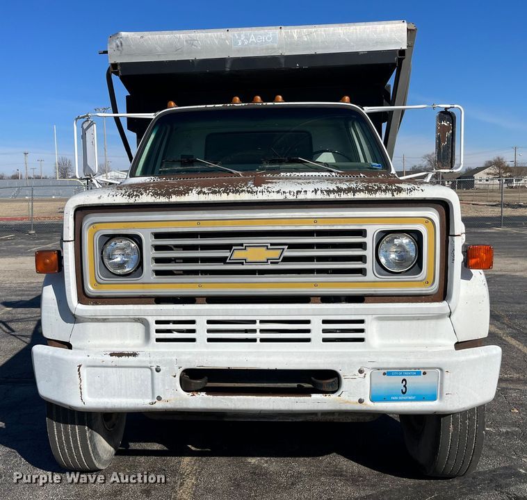 image for item LA9789 1985 Chevrolet C70  dump truck