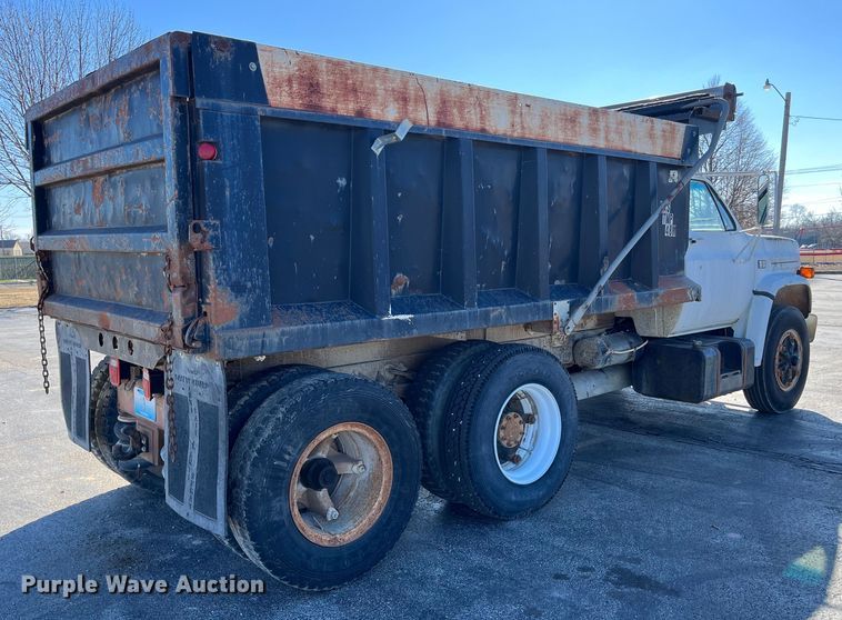 image for item LA9789 1985 Chevrolet C70  dump truck