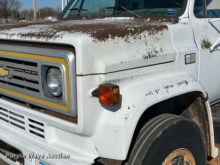 image for item LA9789 1985 Chevrolet C70  dump truck