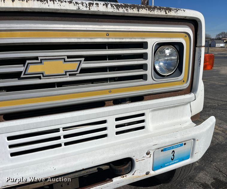 image for item LA9789 1985 Chevrolet C70  dump truck