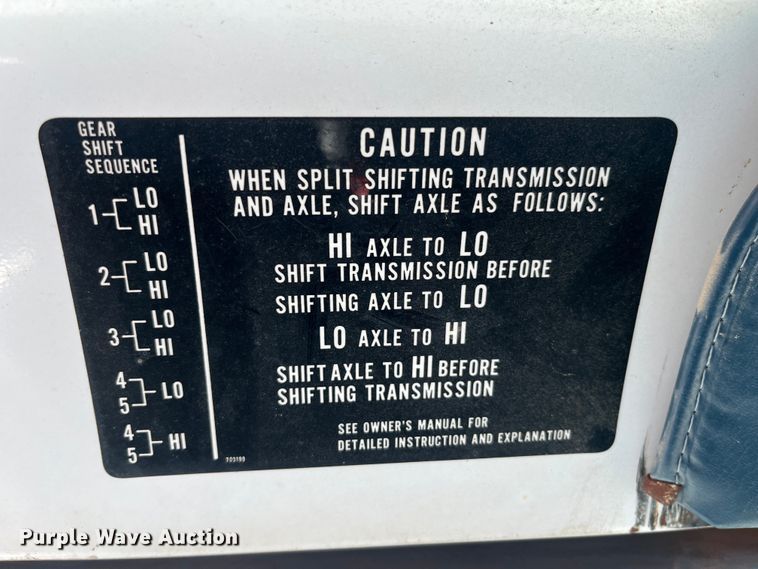 image for item LA9789 1985 Chevrolet C70  dump truck