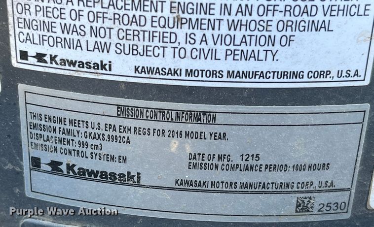 image for item LA9790 Dixie Chopper  ZTR lawn mower