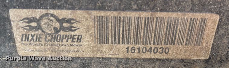 image for item LA9790 Dixie Chopper  ZTR lawn mower