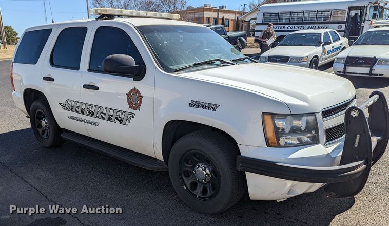 image for item LF9646 2014 Chevrolet Tahoe Police  SUV