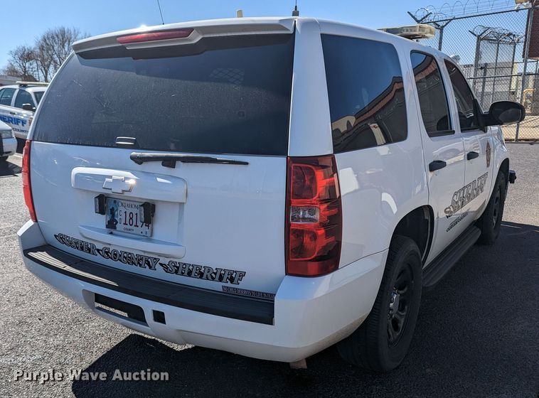 image for item LF9646 2014 Chevrolet Tahoe Police  SUV