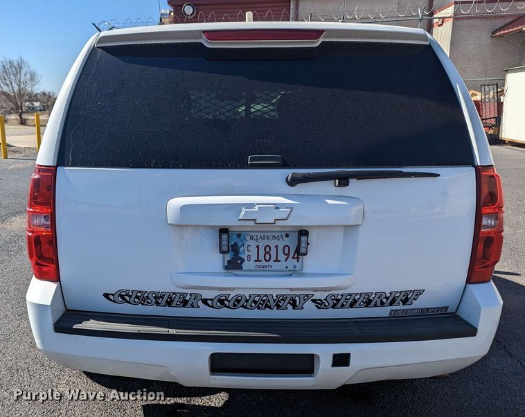 image for item LF9646 2014 Chevrolet Tahoe Police  SUV