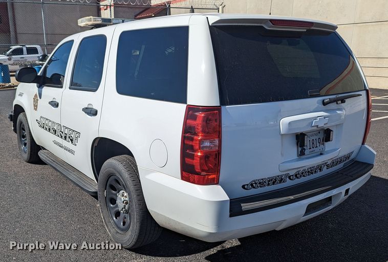 image for item LF9646 2014 Chevrolet Tahoe Police  SUV
