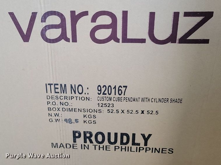 image for item LG9527 (2) Varaluz 920167 light fixtures