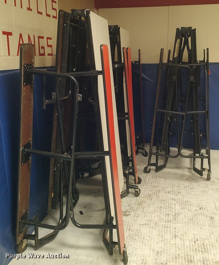 image for item LG9555 (3) folding lunch tables