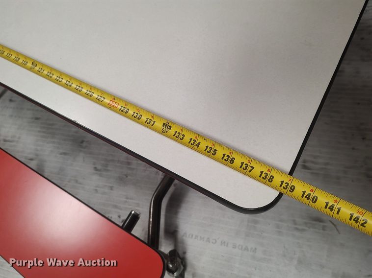 image for item LG9555 (3) folding lunch tables