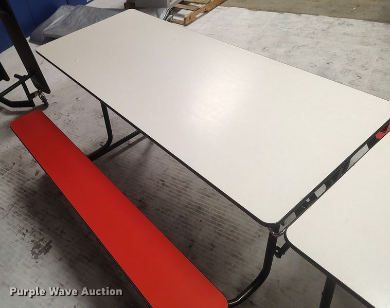 image for item LG9555 (3) folding lunch tables