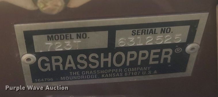 image for item LG9564 Grasshopper 723T  ZTR lawn mower