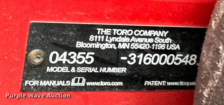 image for item LP9818 Toro Greensmaster 3120  reel mower
