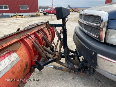 image for item MA9919 2001 Dodge Ram 3500  flatbed pickup truck