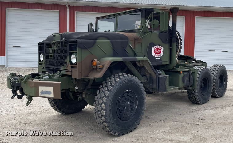 image for item MA9923 1991 BMY M932A2  semi truck