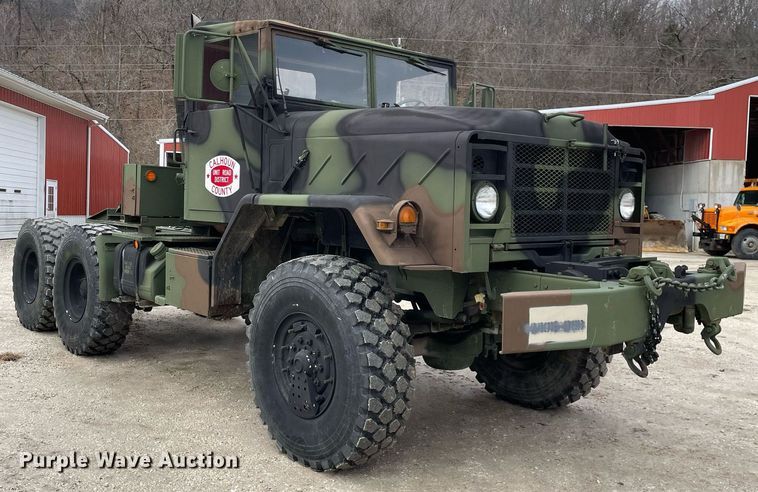 image for item MA9923 1991 BMY M932A2  semi truck