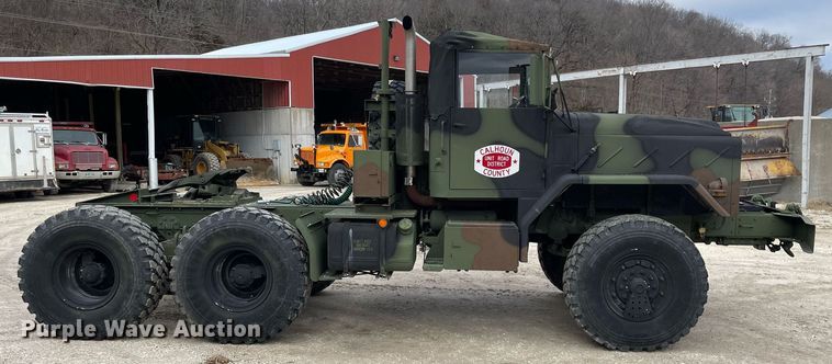 image for item MA9923 1991 BMY M932A2  semi truck
