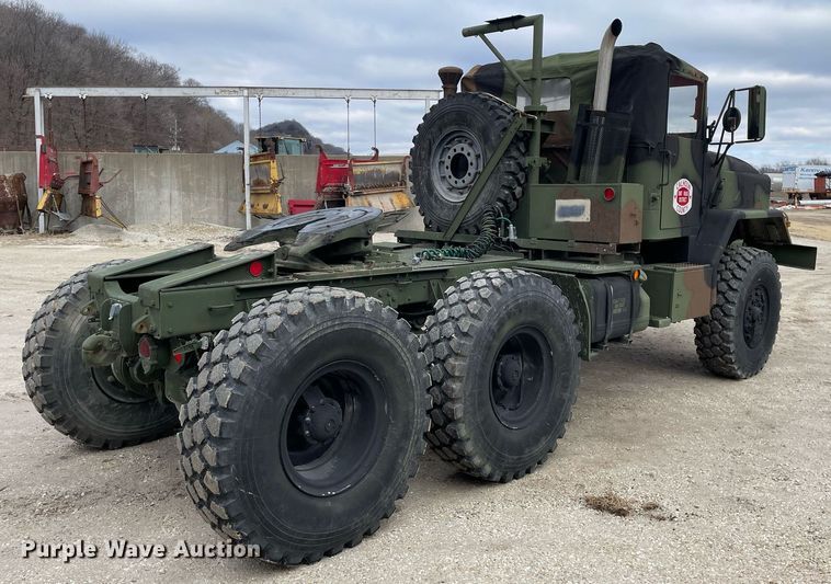 image for item MA9923 1991 BMY M932A2  semi truck