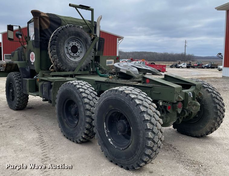 image for item MA9923 1991 BMY M932A2  semi truck