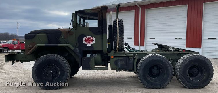 image for item MA9923 1991 BMY M932A2  semi truck