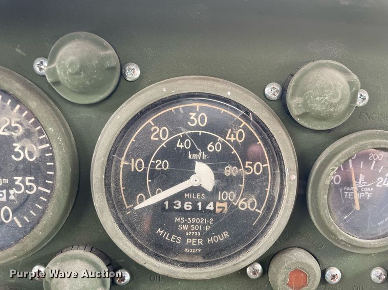 image for item MA9923 1991 BMY M932A2  semi truck