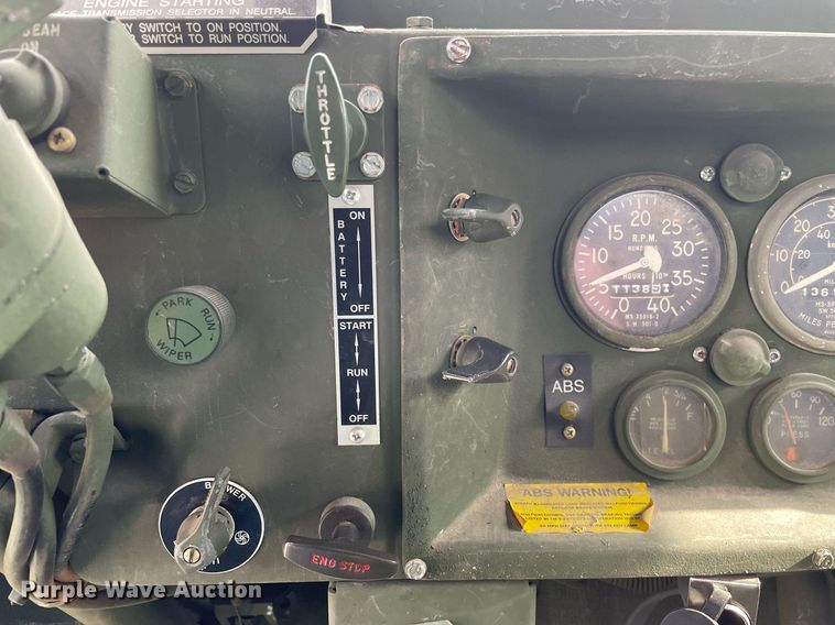 image for item MA9923 1991 BMY M932A2  semi truck