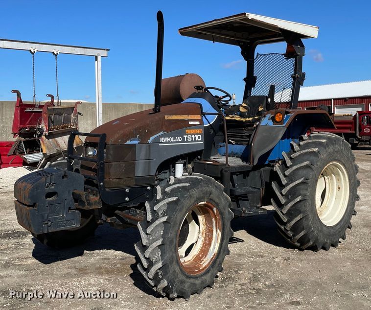 image for item MA9926 New Holland TS110  MFWD tractor