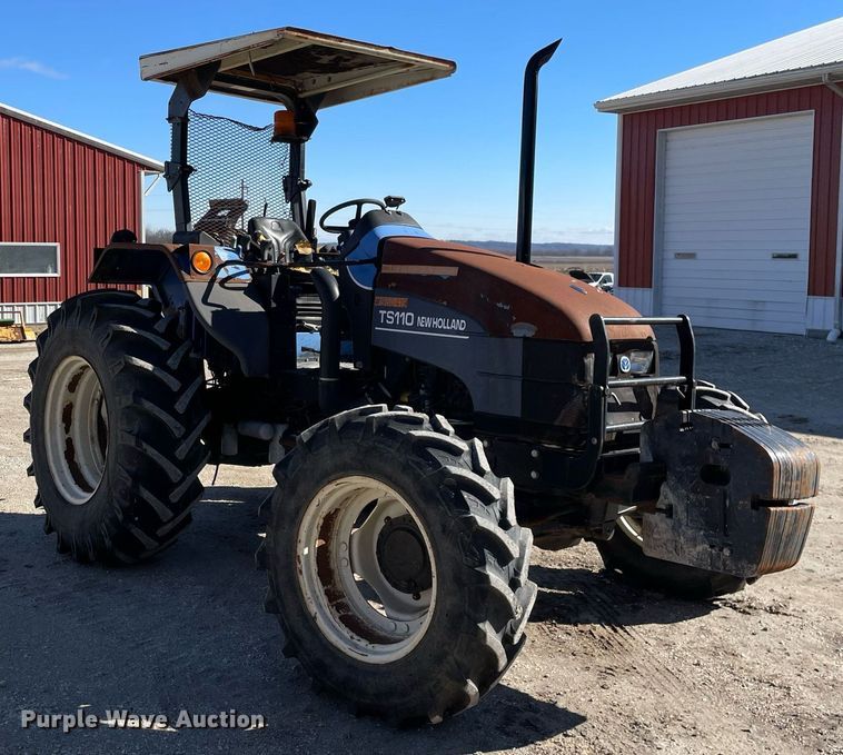 image for item MA9926 New Holland TS110  MFWD tractor