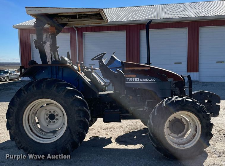 image for item MA9926 New Holland TS110  MFWD tractor