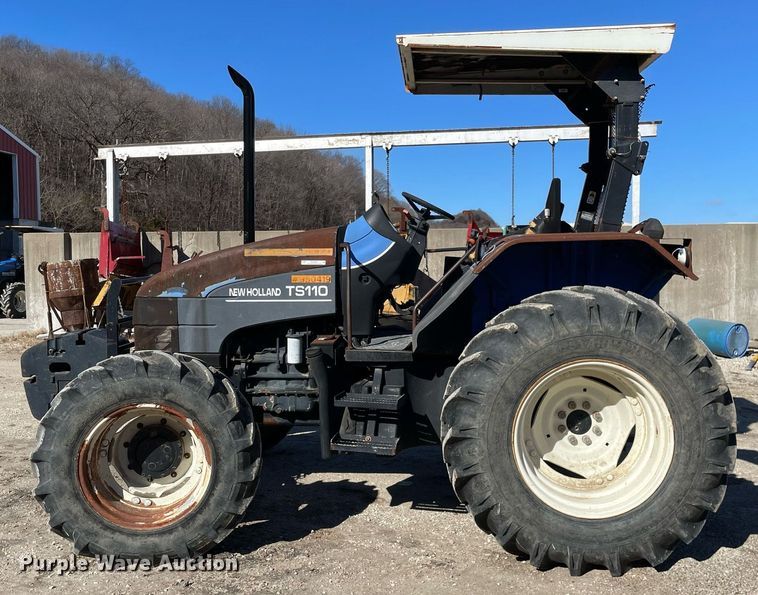 image for item MA9926 New Holland TS110  MFWD tractor